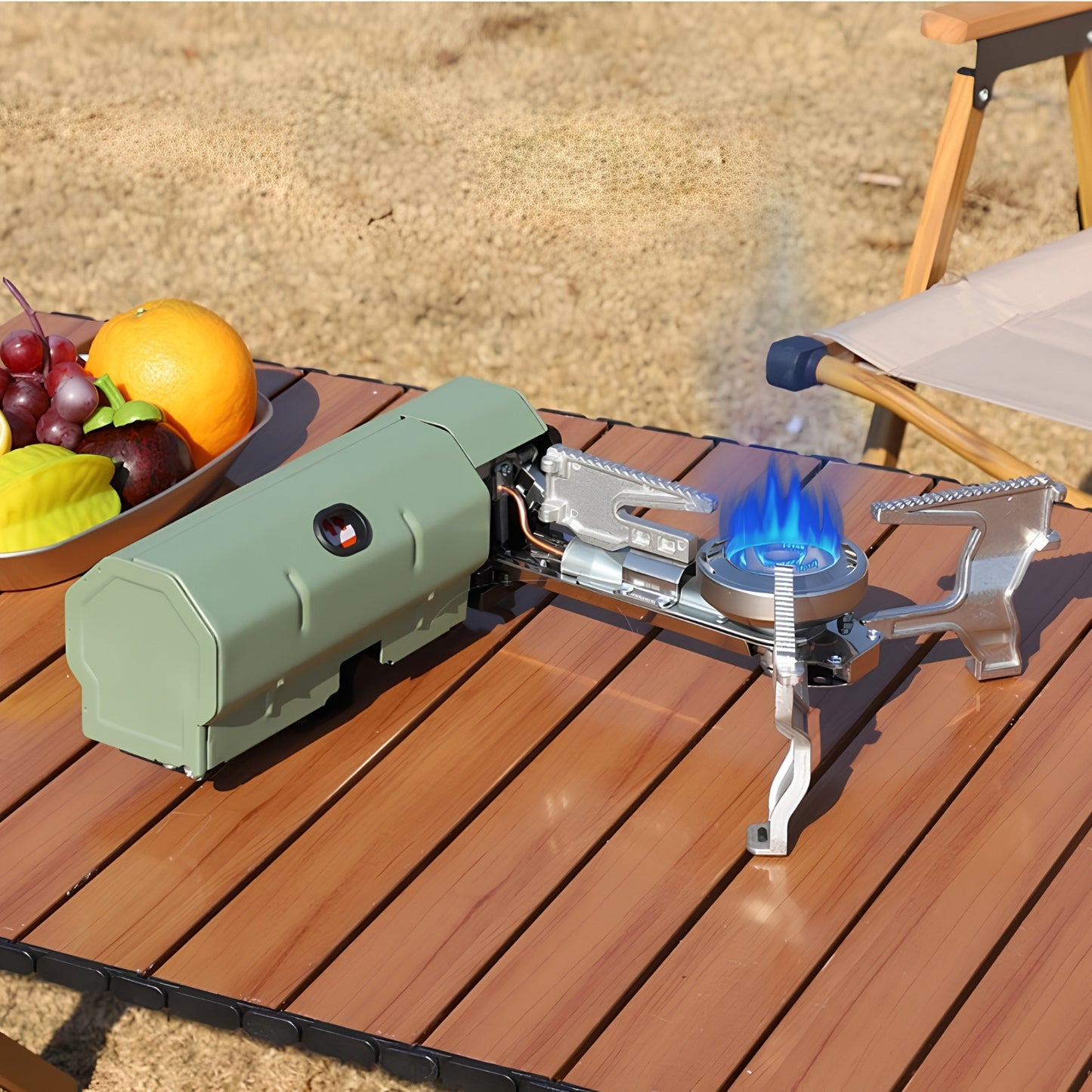 Portable Butane Camping Gas Stove for Outdoor Cooking