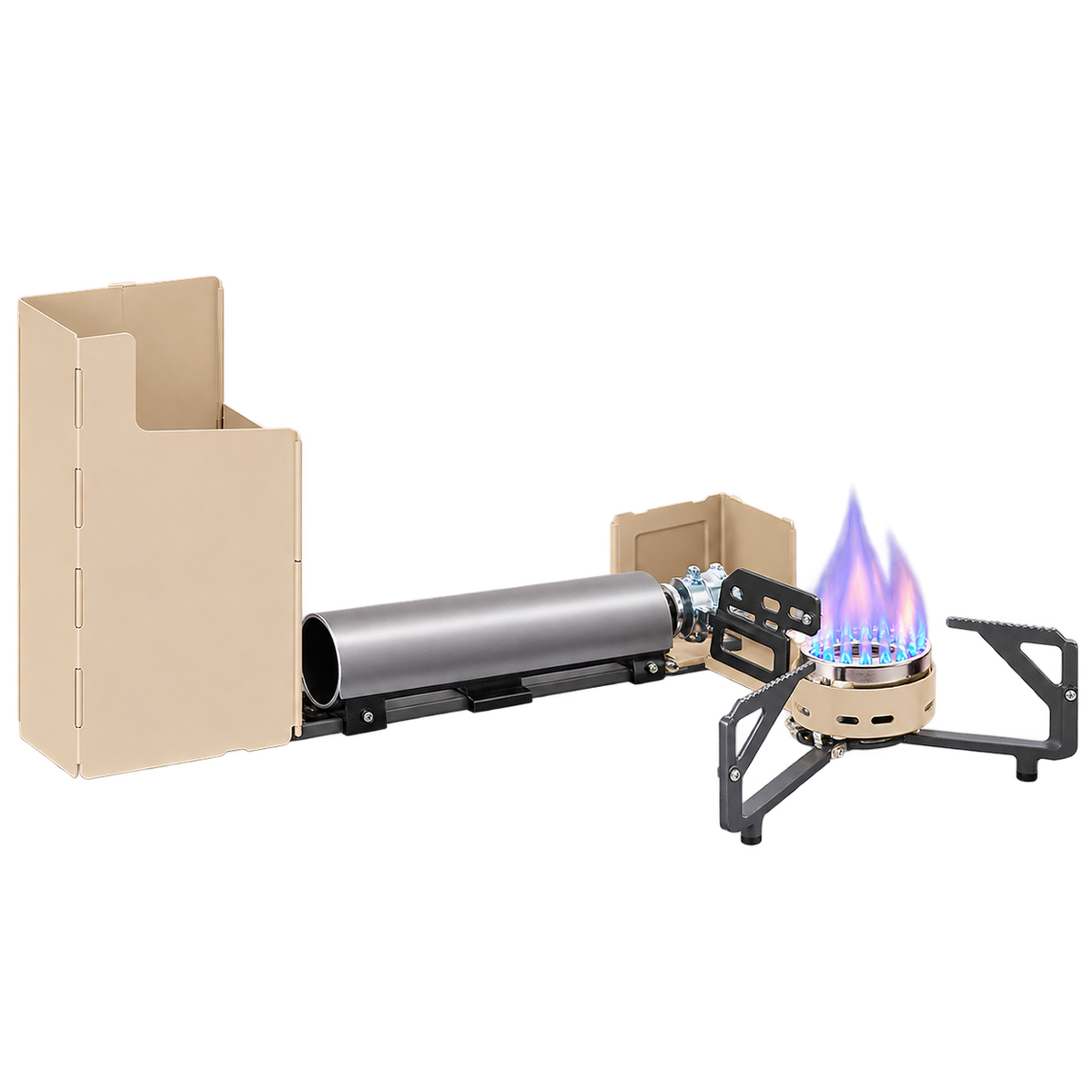 Camping Family 2-in-1 3-Burner Gas Stove 6800W CM-38622