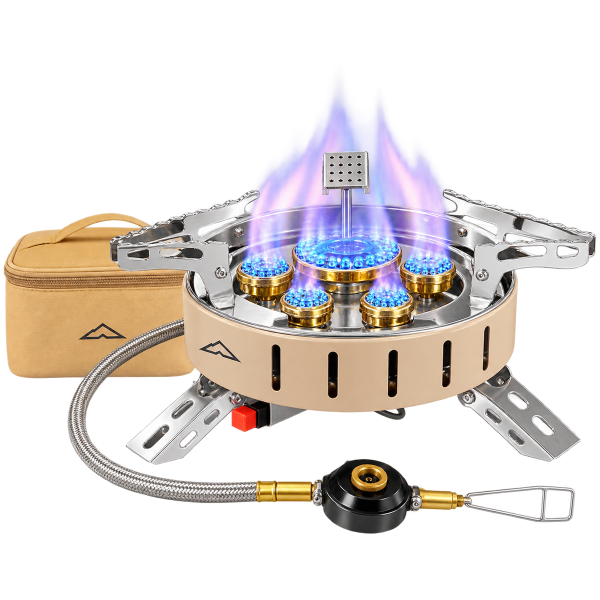 Camping Family 5-Burner Gas Stove 18500W CM-38533