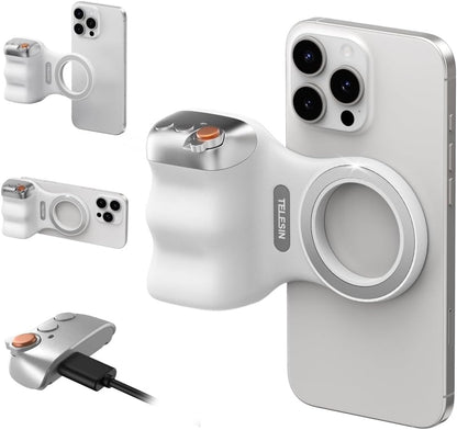 TELESIN Mobile Creator Kit – Magnetic Camera Grip & Selfie Light