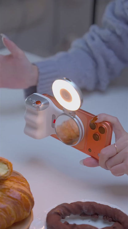 TELESIN Mobile Creator Kit – Magnetic Camera Grip & Selfie Light