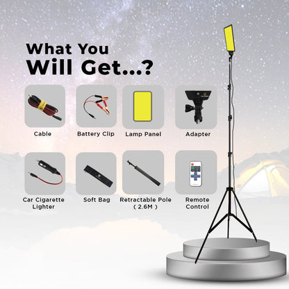 Toby's BVT-01 included accessories and 2.6m retractable pole