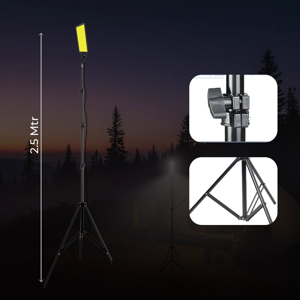 Toby's BVT-01 camping light with extendable tripod