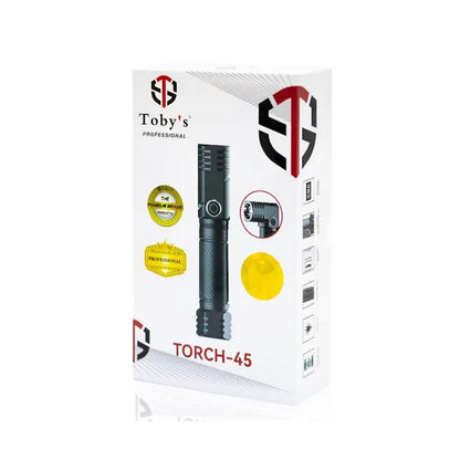 Toby's Torch 45 official retail packaging