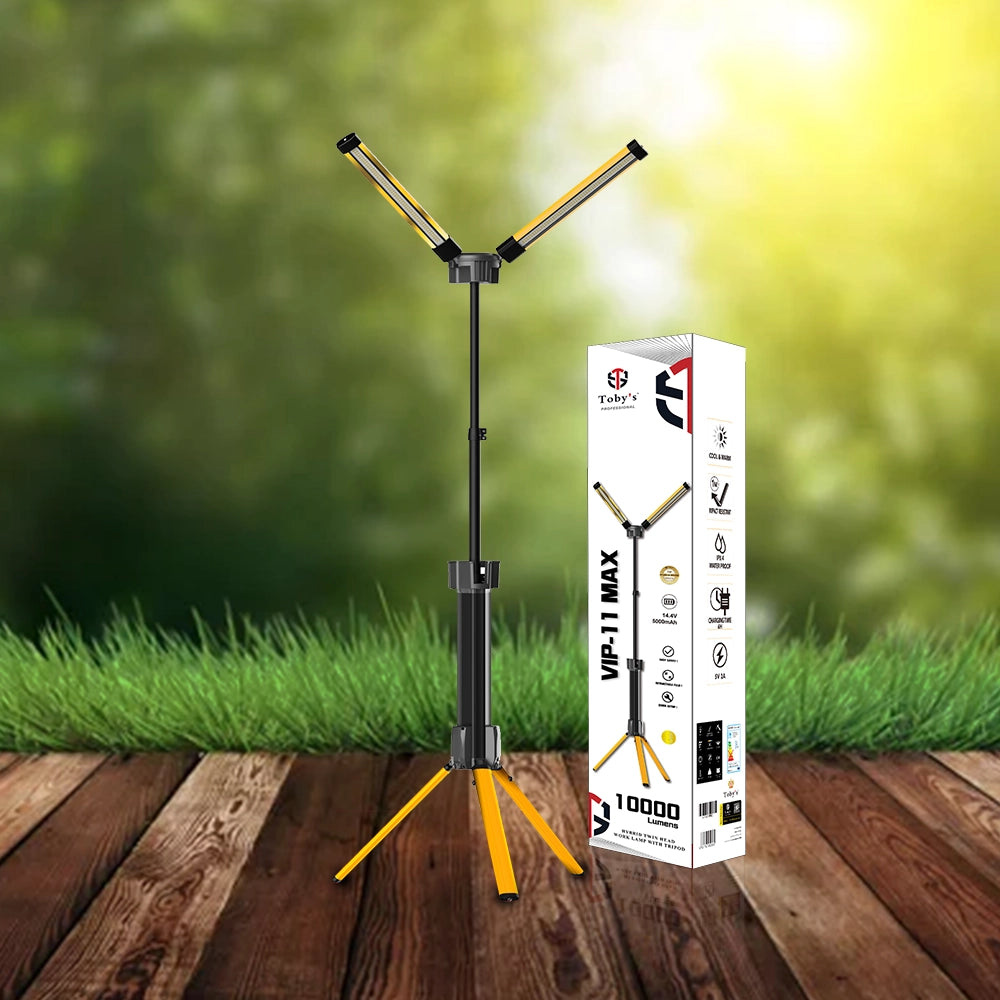 Toby's VIP 11 Max rechargeable camping light outdoors