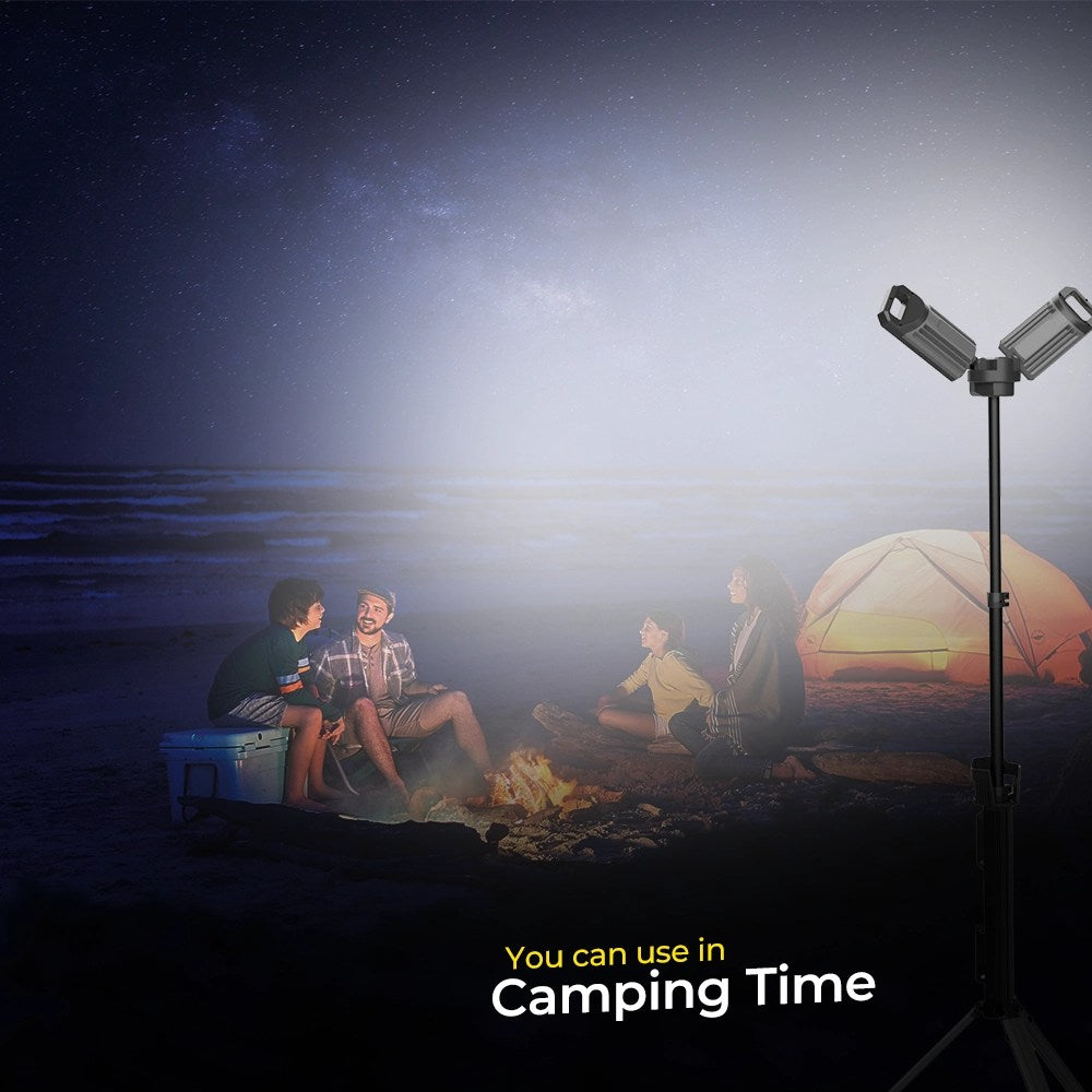 Toby's VIP 11 Pro camping light in outdoor use