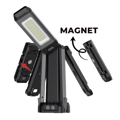 Toby's VIP 13 Max detachable magnetic lamp detail
