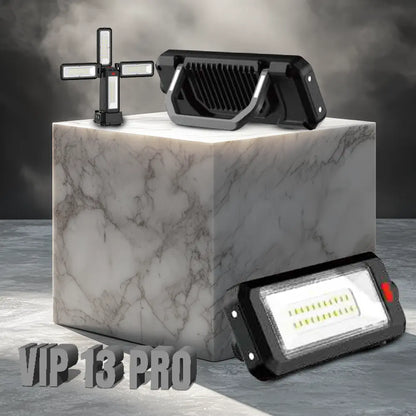 Toby's VIP 13 Pro removable camping light head close-up