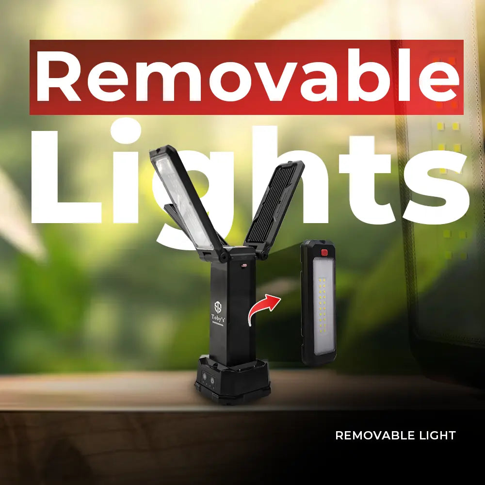 Toby's VIP 13 Pro removable lights feature