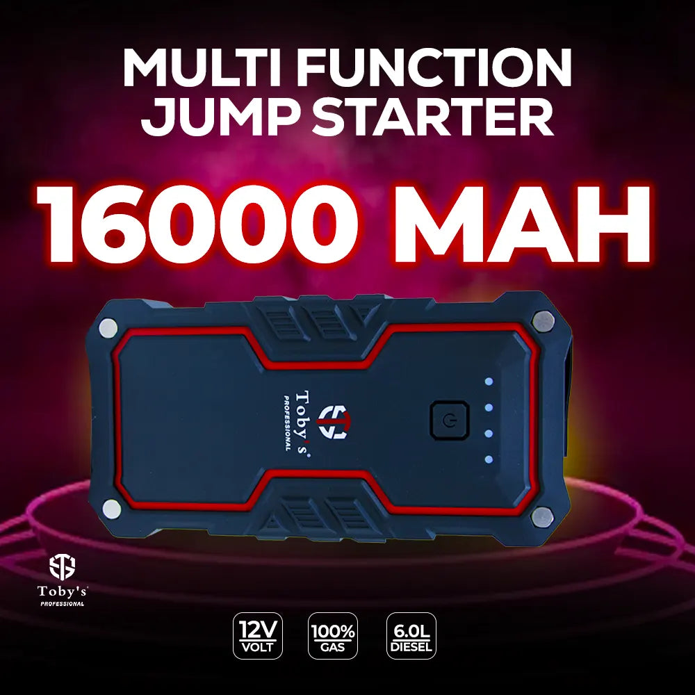 Toby's X16 16000mAh 1200A 12V Jump Starter - official image 2