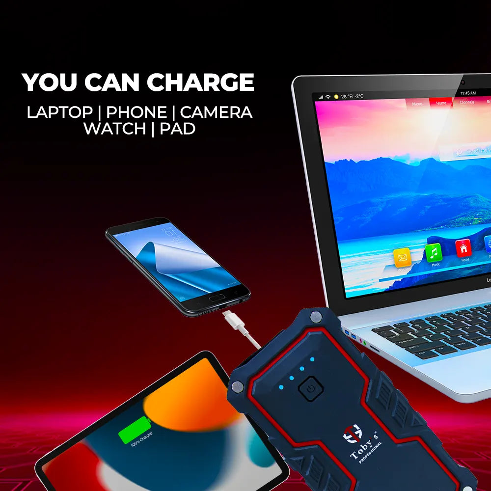 Toby's X16 16000mAh 1200A 12V Jump Starter - official image 5