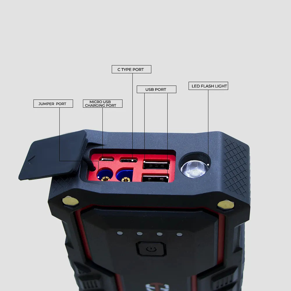 Toby's X16 16000mAh 1200A 12V Jump Starter - official image 7