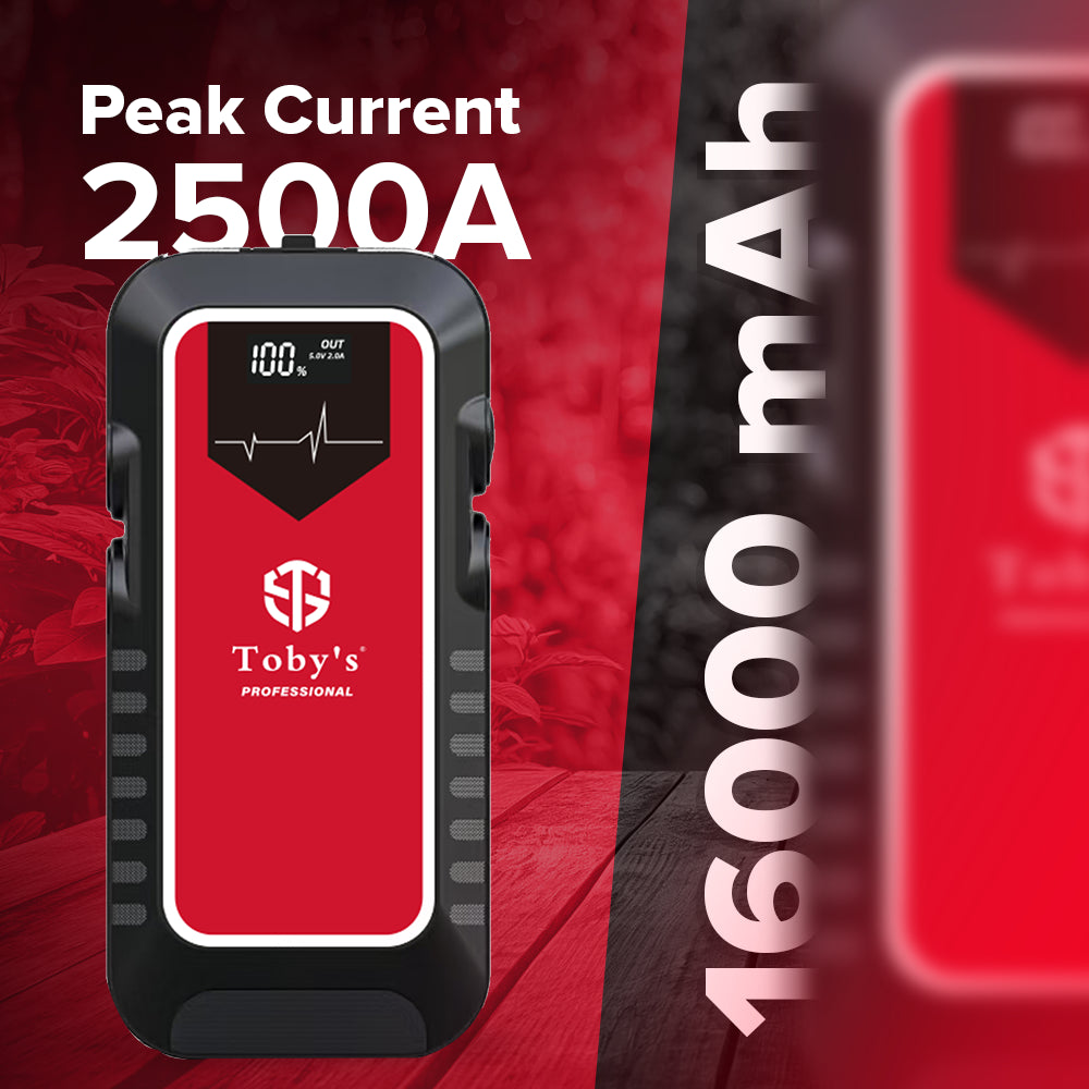 Toby's X22 2500A peak current and 16000mAh battery