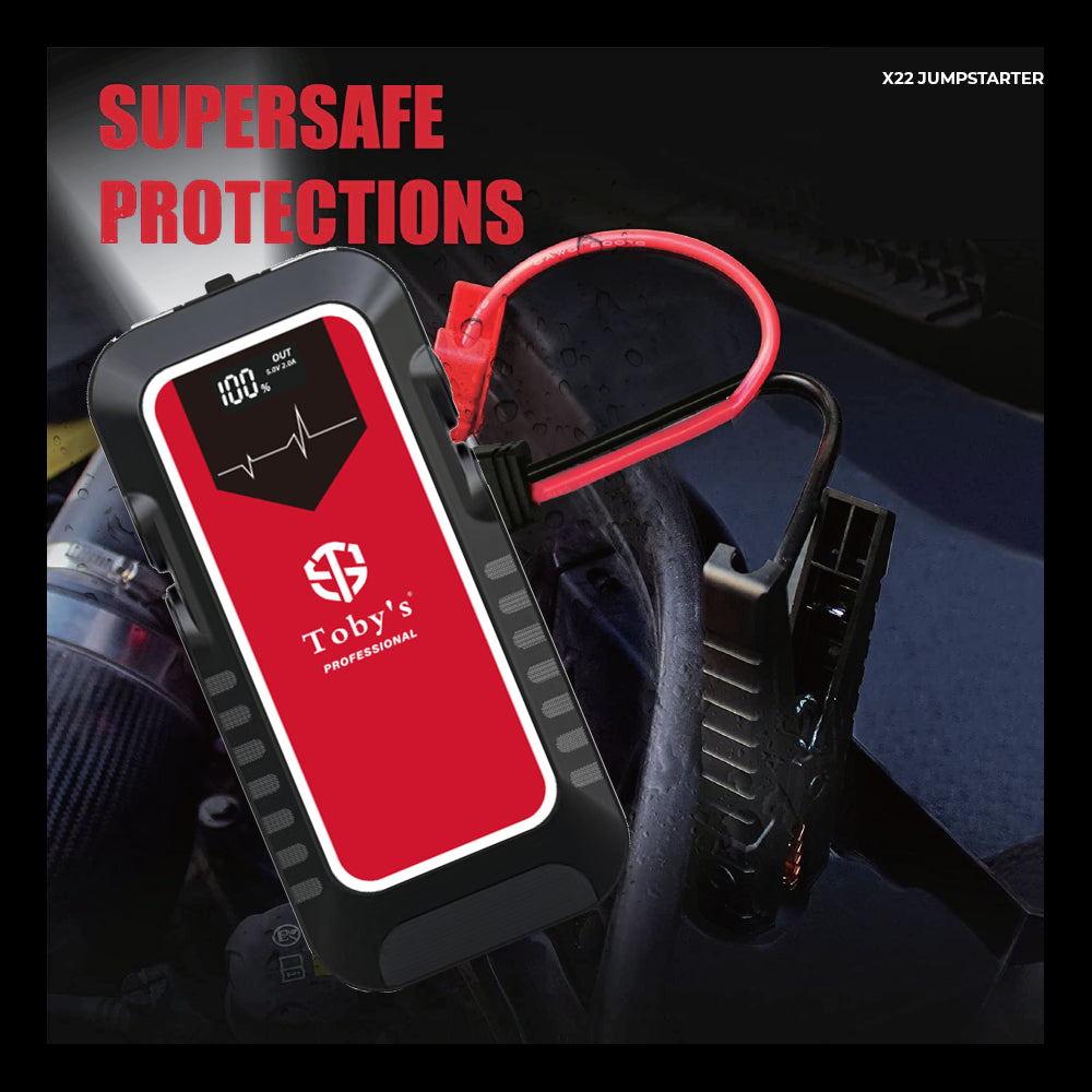 Toby's X22 smart safety protection jumper cable