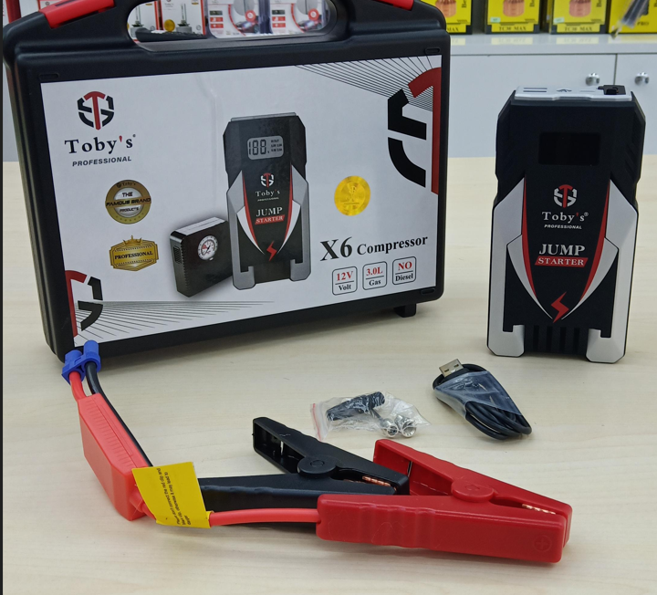 Toby's X6 Compressor Jump Starter